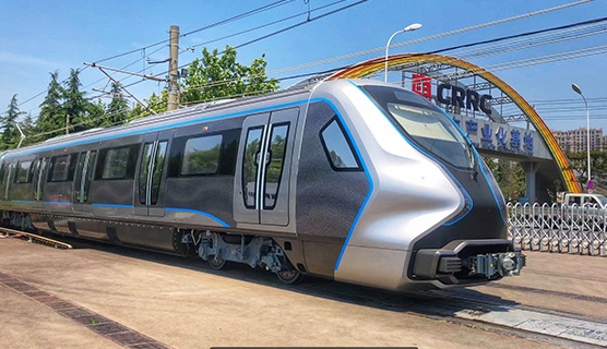 วัสดุคอมโพสิตคาร์บอนไฟเบอร์ส่วนใหญ่ใช้ในระบบขนส่งทางรางที่ไหน?